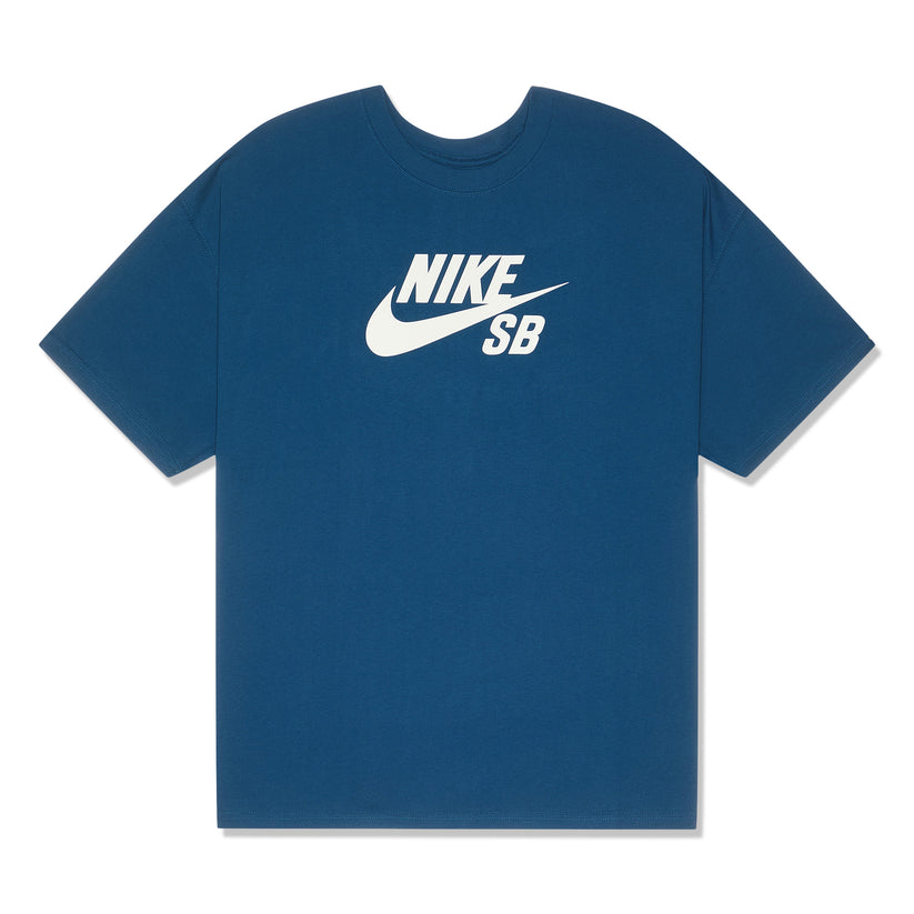 NIKE SB LOGO TEE COURT BLUE