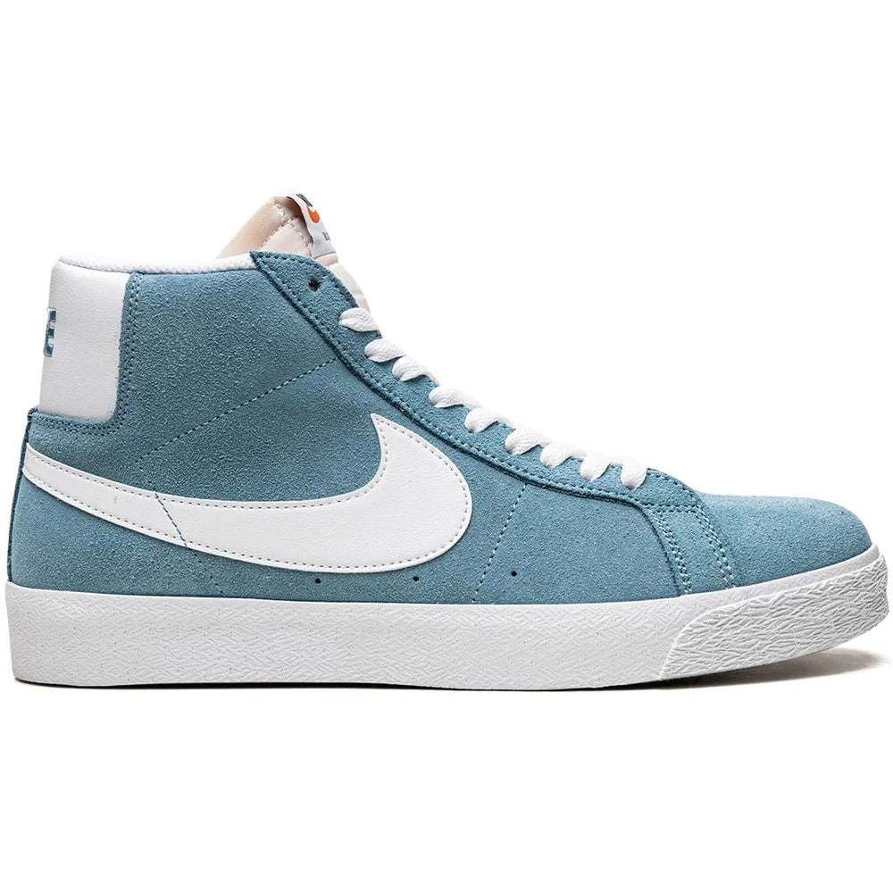 NIKE SB ZOOM BLAZER MID CERULEAN/WHITE