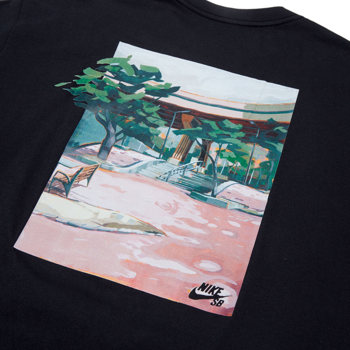 NIKE SB MAX 90 BROOKLYN BANKS TEE BLACK