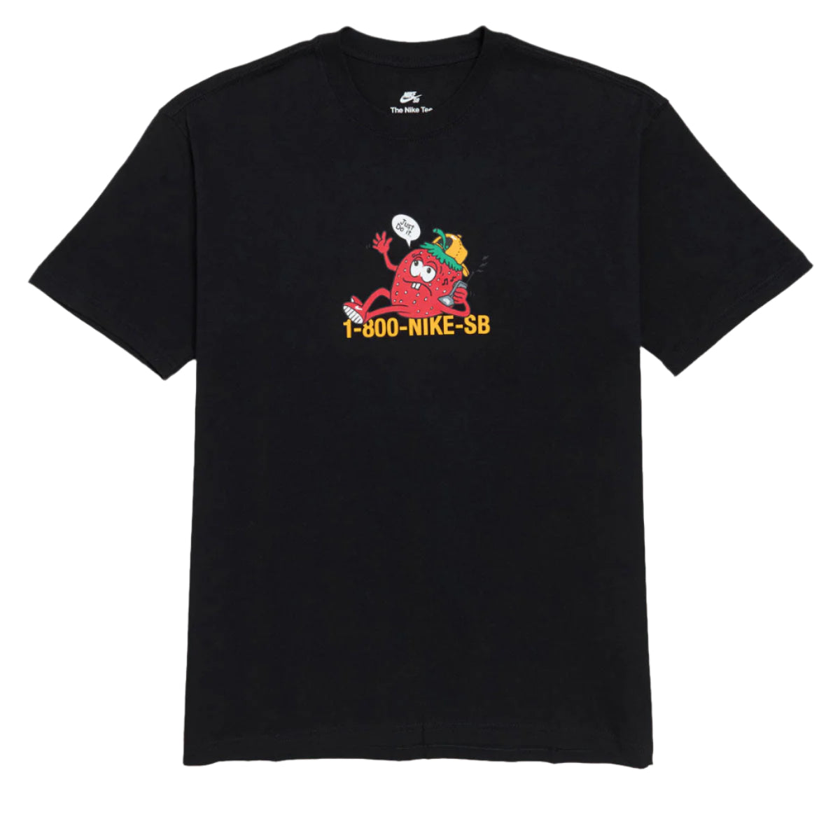 NIKE SB FLIP PHONE TEE BLACK