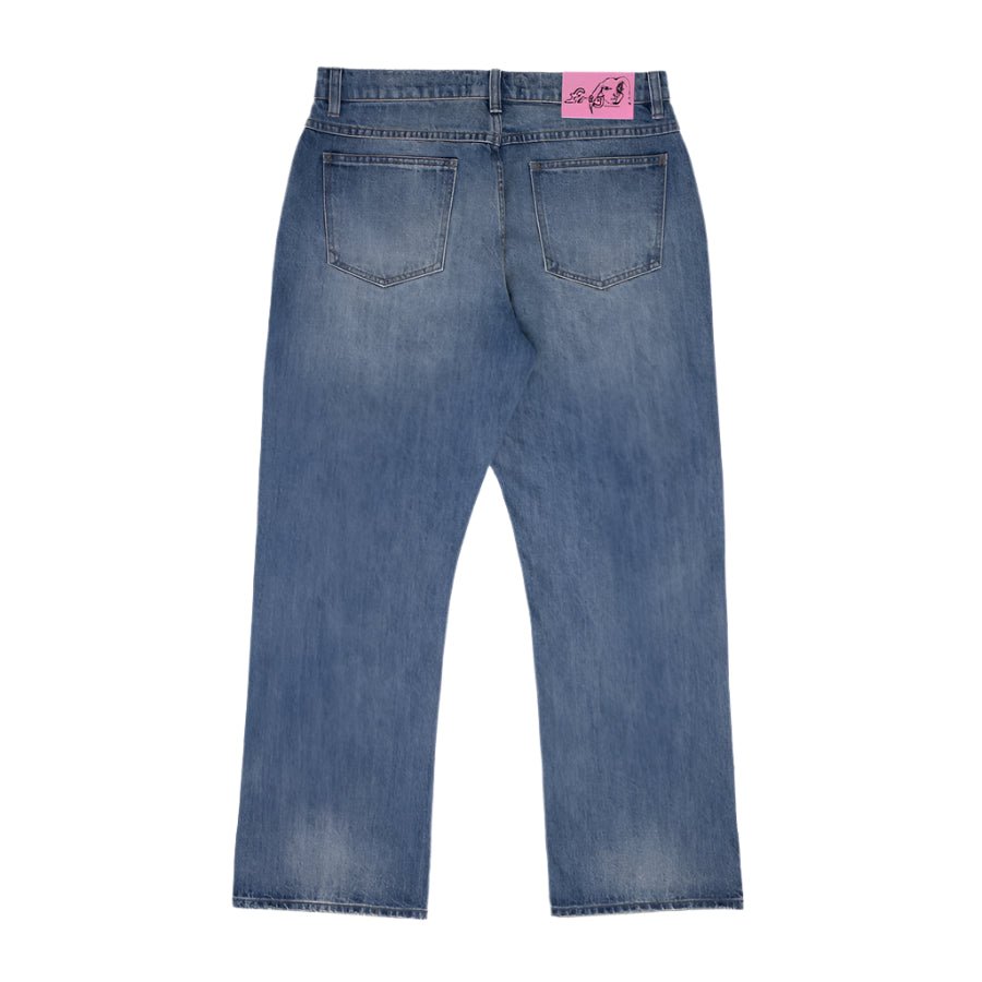 FROG SKATEBOARDS RELAXED FIT BOOTCUT JEAN INDIGO