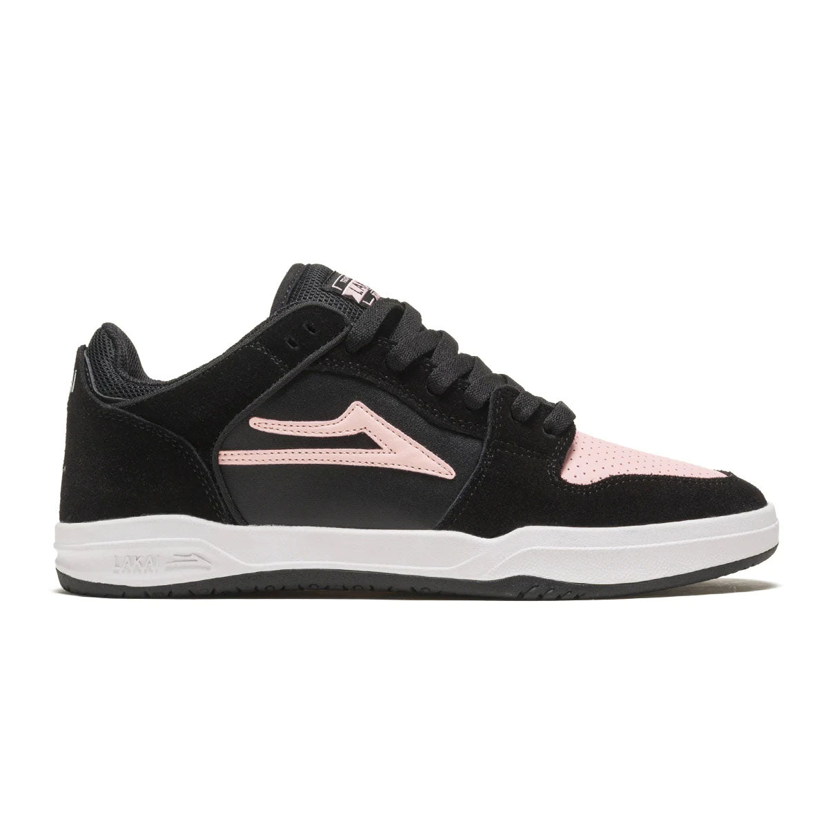 LAKAI LTD TELFORD BLACK/PINK SUADE