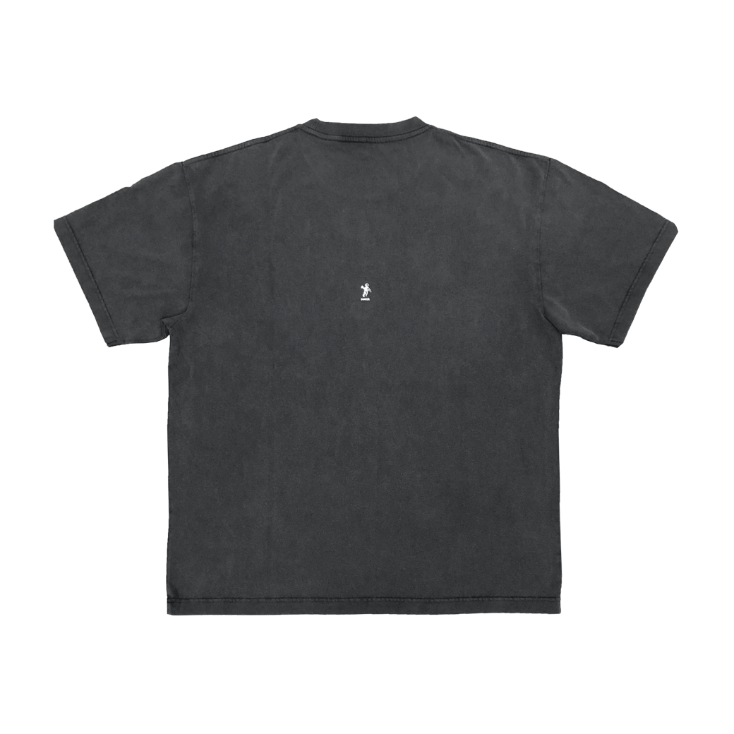 DANCER COPENHAGEN "BLANK" TEE WASHED BLACK