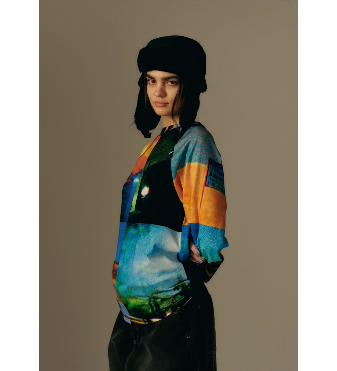 RASSVET / PACCBET COLLAGE LS TEE