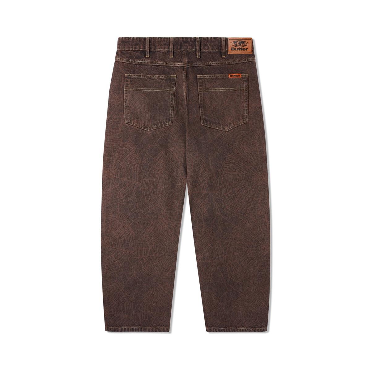 BUTTERGOODS WEB DENIM JEANS BROWN