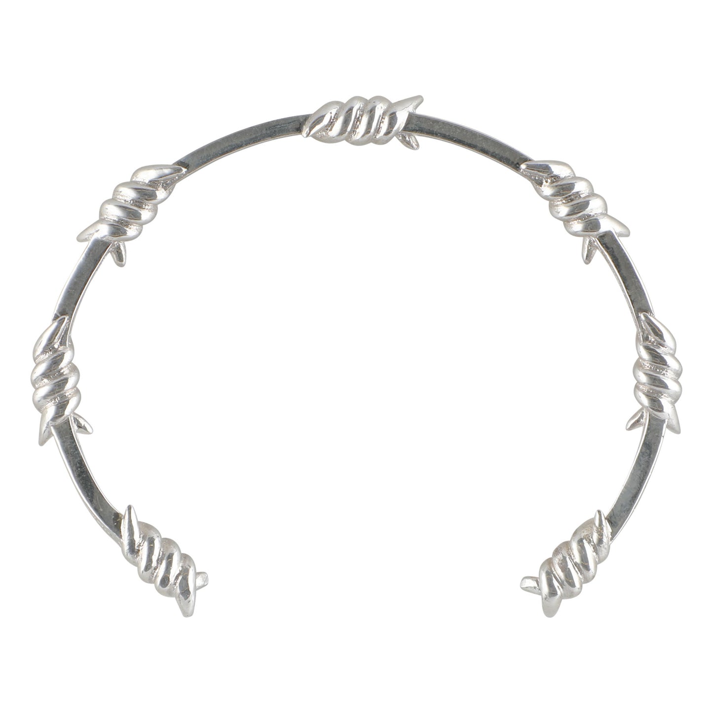 SANTA CRUZ BARBED BRACELET SILVER