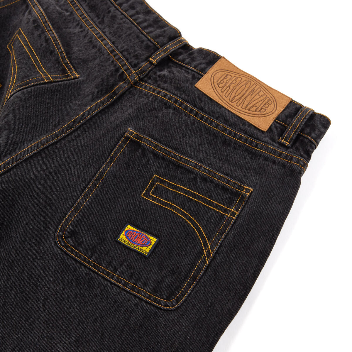 BRONZE 56K 56 DENIM JEANS BLACK