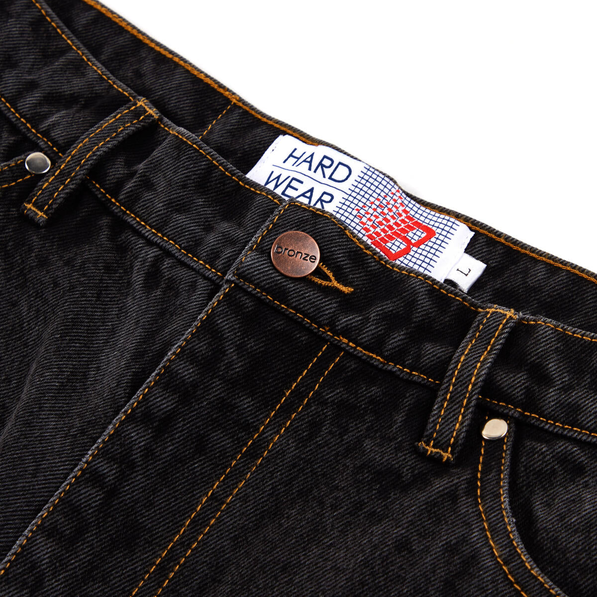 BRONZE 56K 56 DENIM JEANS BLACK