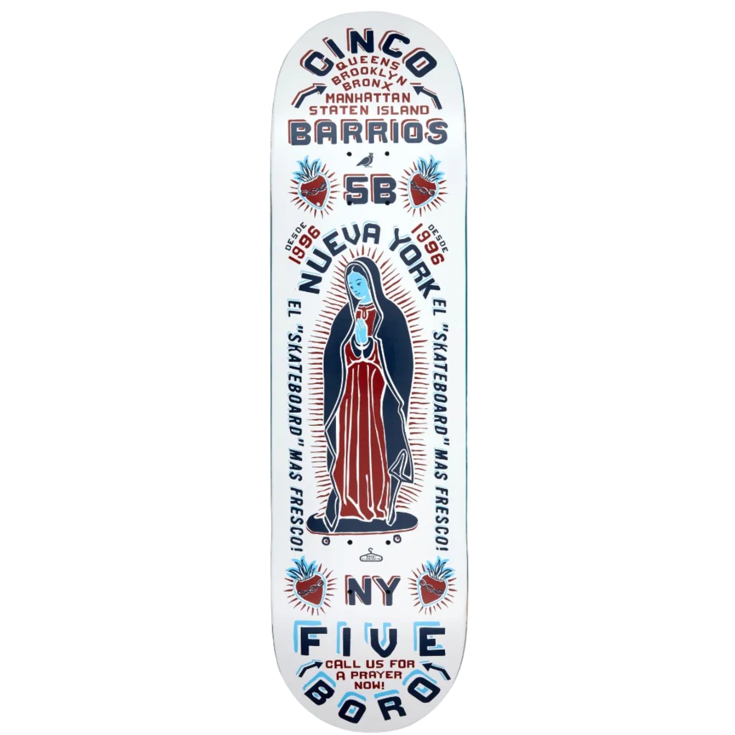 5 BORO CINCO BARRIOS DECK 8.0