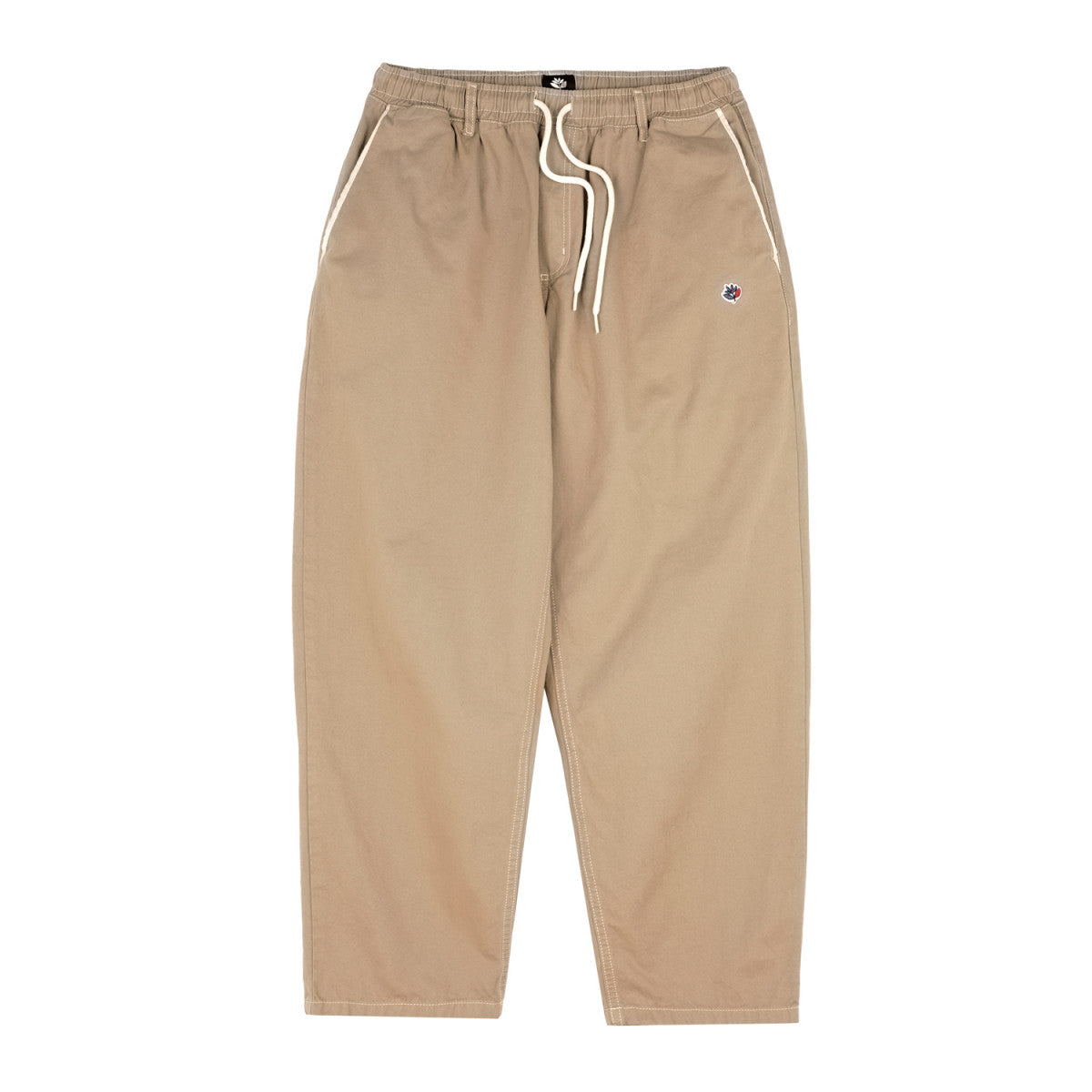 MAGENTA SKATEBOARDS LOOSE PANTS STITCH BEIGE