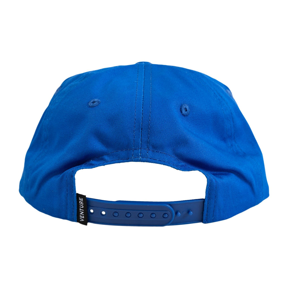 VENTURE TRUCKS HERITAGE SNAPBACK CAP BLUE ORANGE