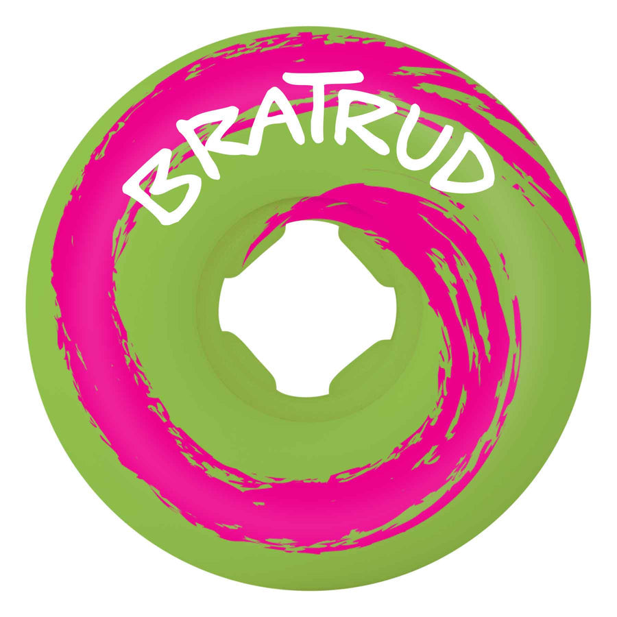 OJ WHEELS 45MM SWAMP WHEELS PINK GREEN SWIRL 99A