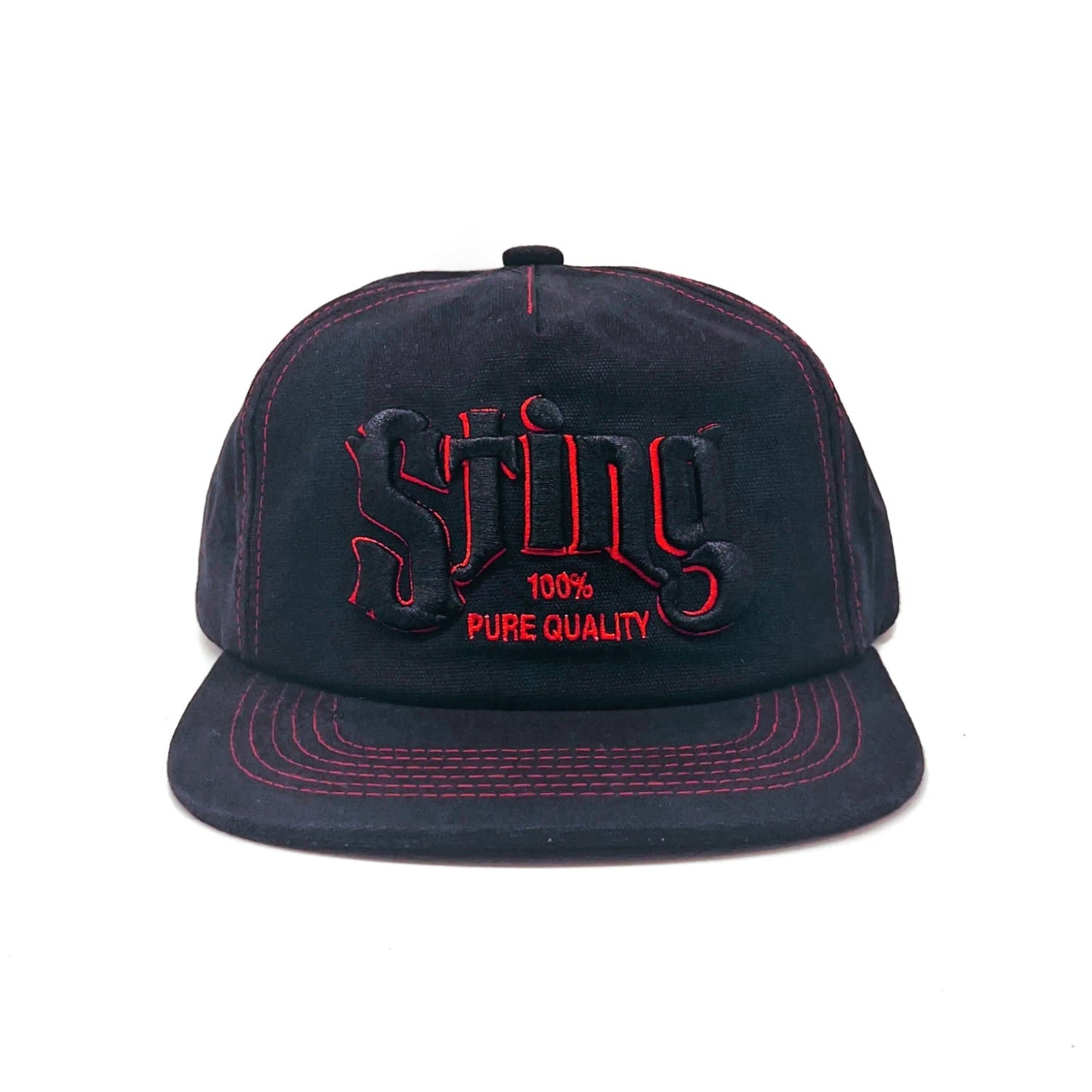STINGWATER STING SALOON CAP BLACK