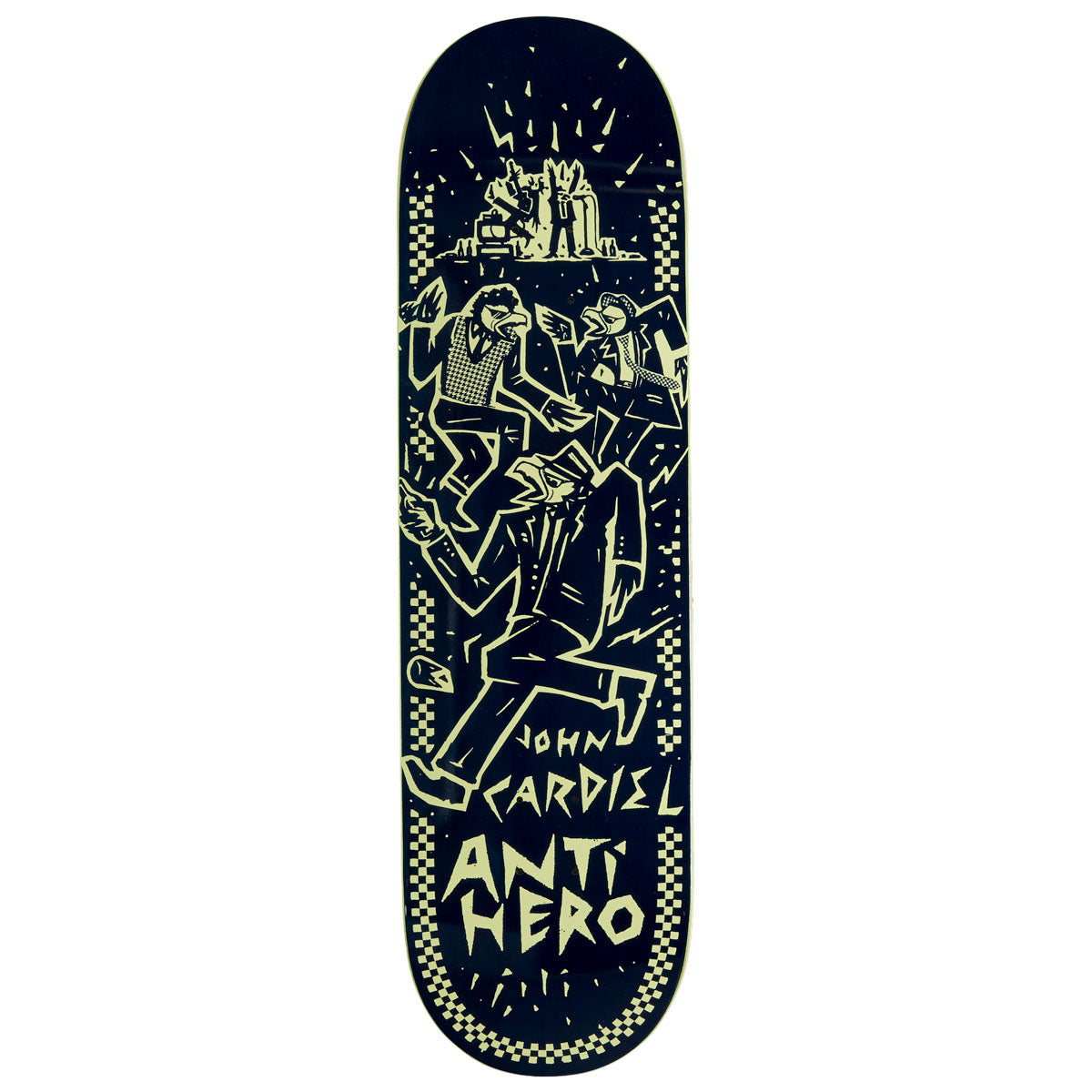 ANTIHERO SKATEBOARDS CARDIEL RUDER BWOYS DECK 8.62