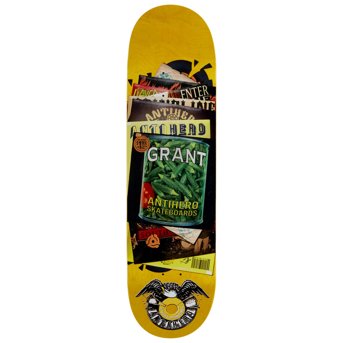 ANTIHERO SKATEBOARDS GRANT STUDIO 18 DECK 8.5