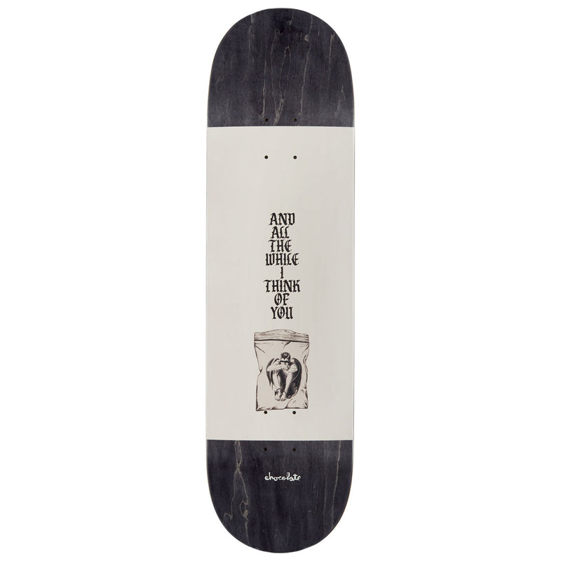 CHOCOLATE SKATEBOARDS TRAHAN WHITE LINES DECK 8.25