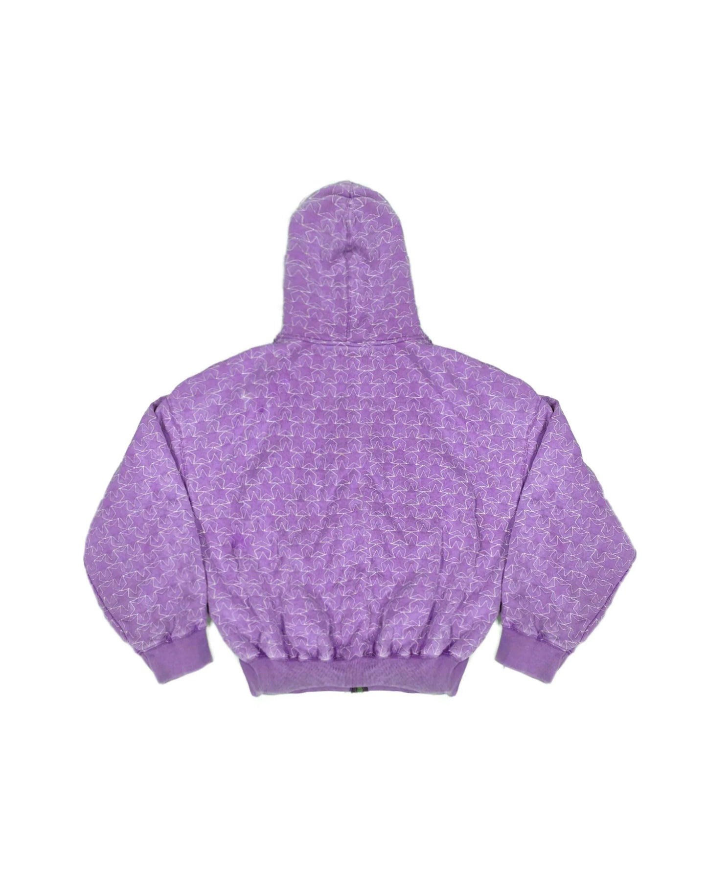 STINGWATER ALL STAR ZIP UP HOODIE ACID PURPLE