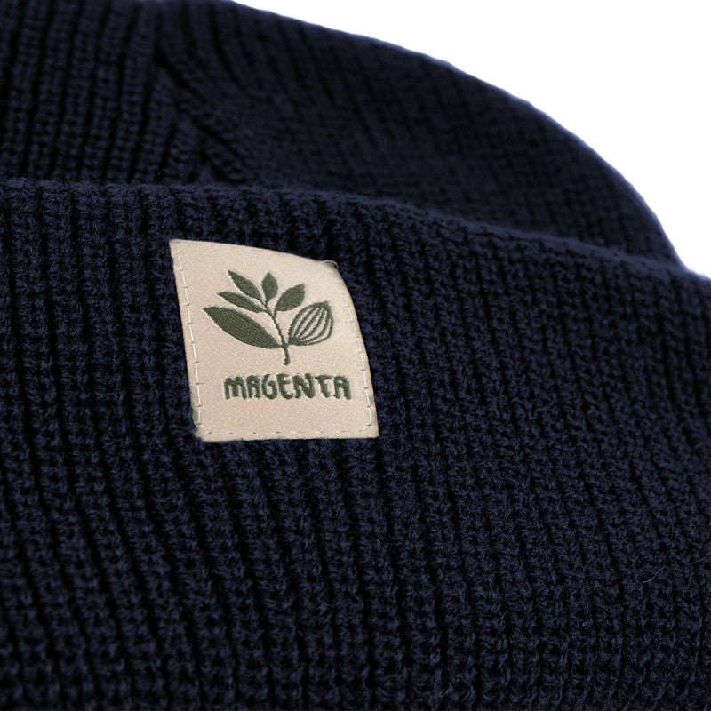 MAGENTA SKATEBOARDS FAM BEANIE FRENCH NAVY