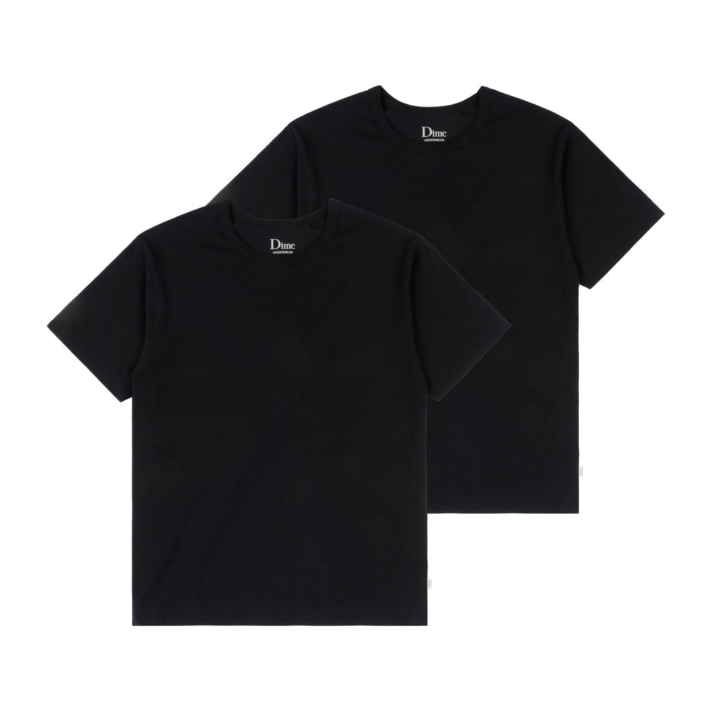 DIME MTL UNDERSHIRT 2 PACK BLACK
