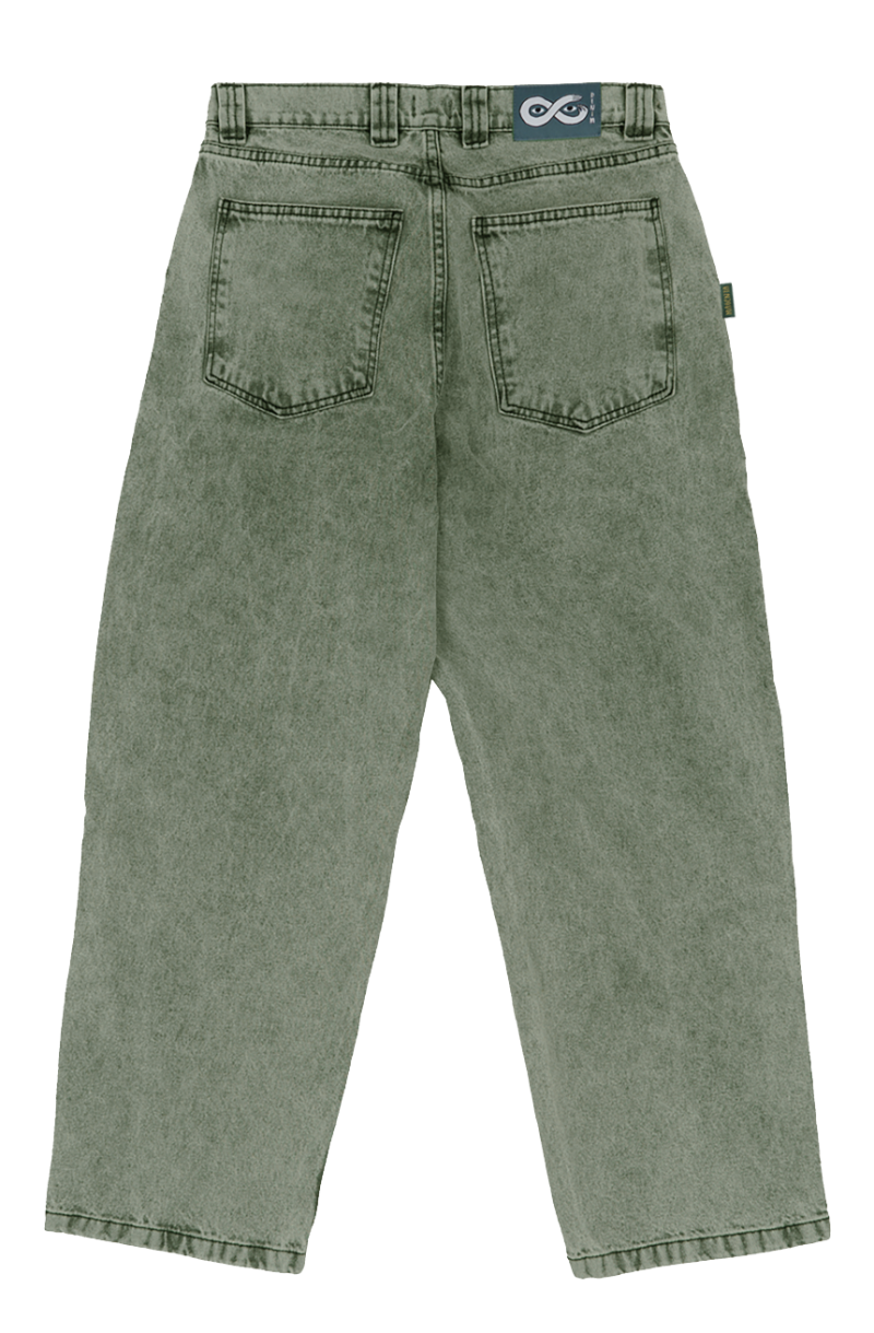 MAGENTA SKATEBOARDS OG DENIM PANTS PASTEL GREEN