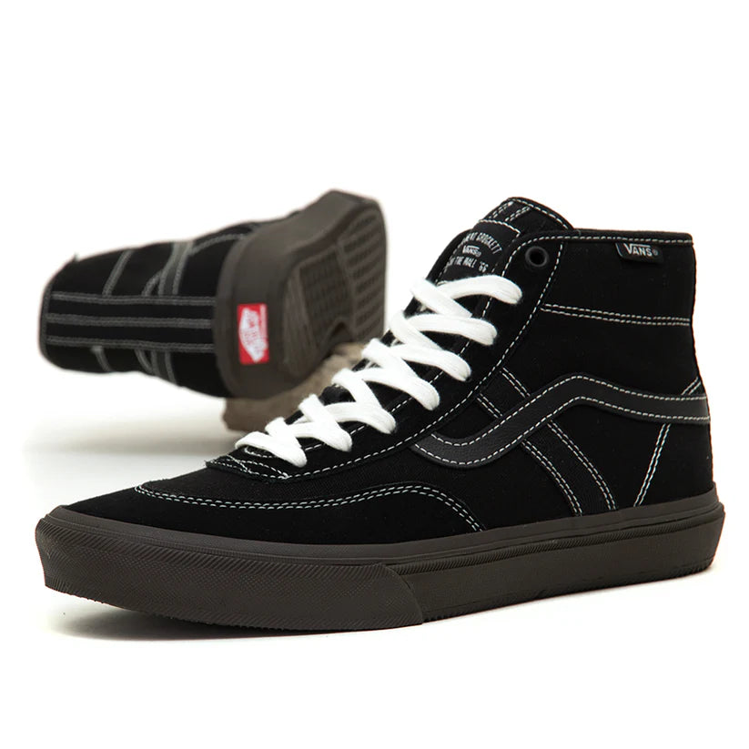 VANS SKATE CROCKETT HIGH BLACK/CHOCOLATE