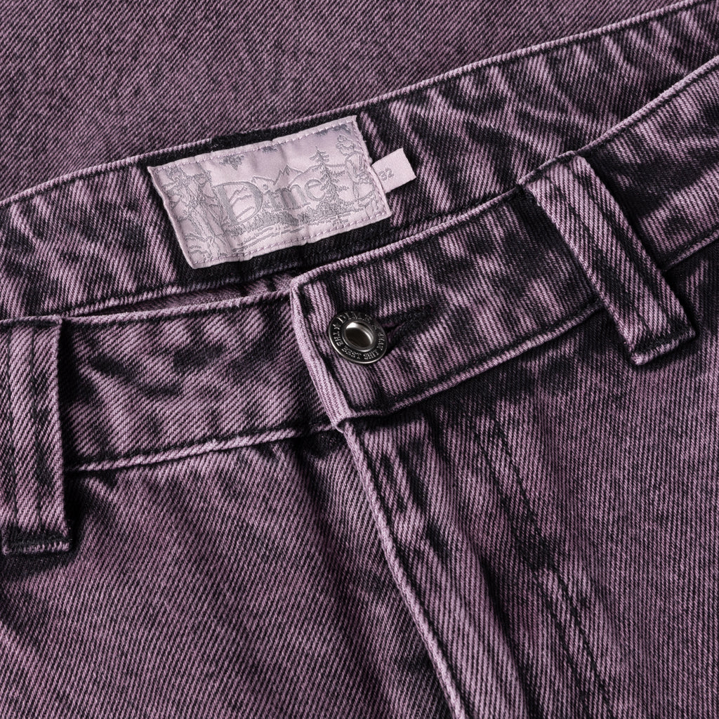 DIME MTL CLASSIC RELAXED DENIM PANTS OVERDYED PLUM