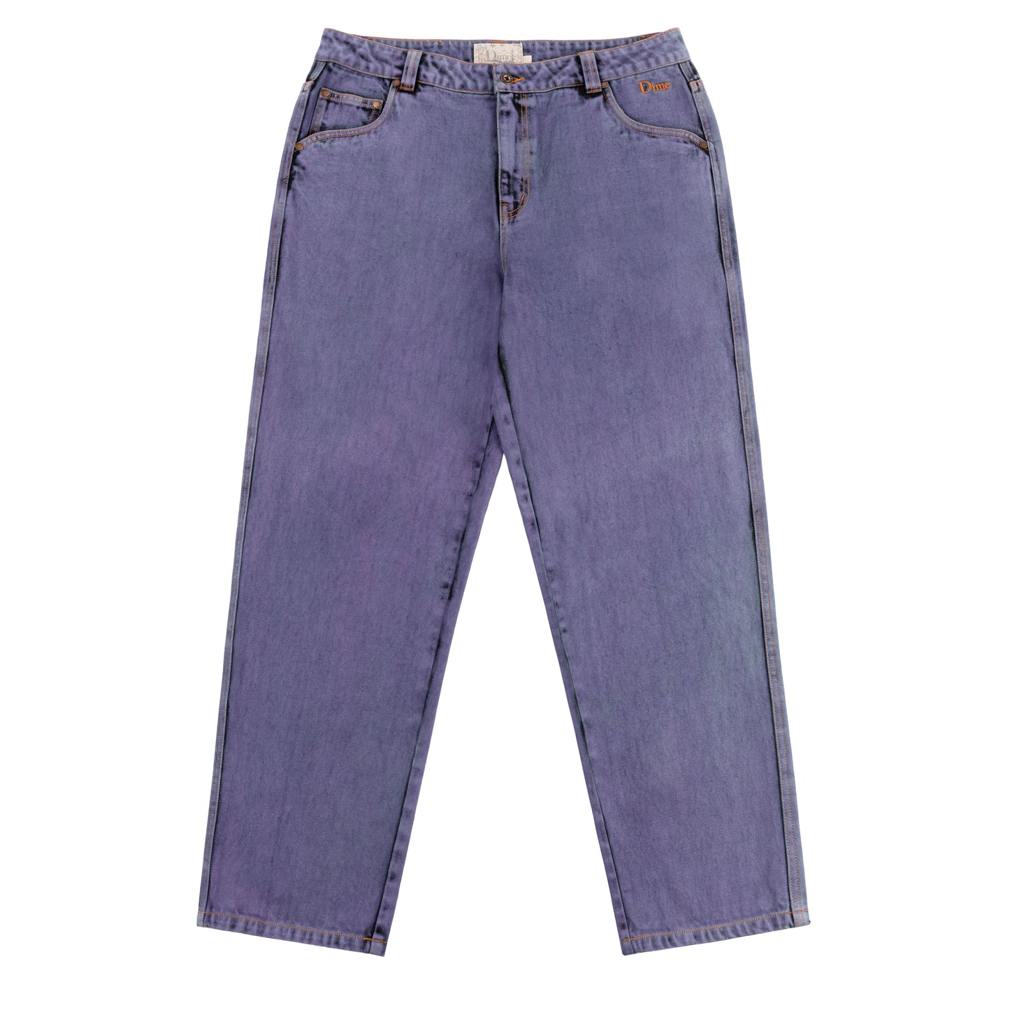DIME MTL CLASSIC RELAXED DENIM PANTS STONE PURPLE