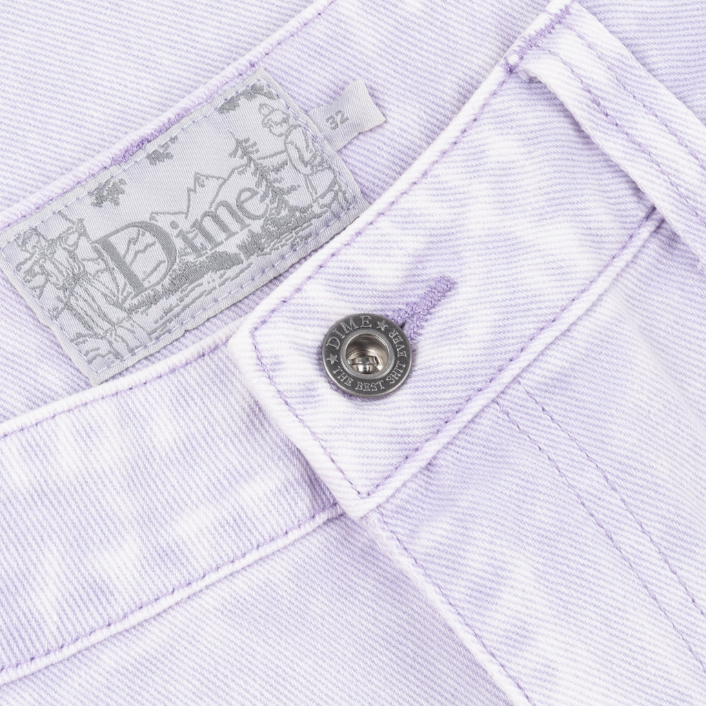 DIME MTL CLASSIC BAGGY DENIM PANTS STONE LILAC