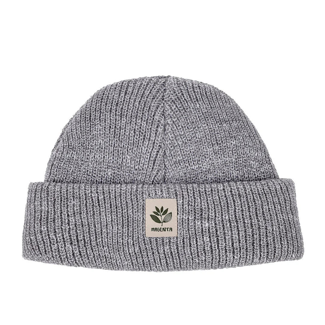 MAGENTA SKATEBOARDS FAM BEANIE HEATHER GREY