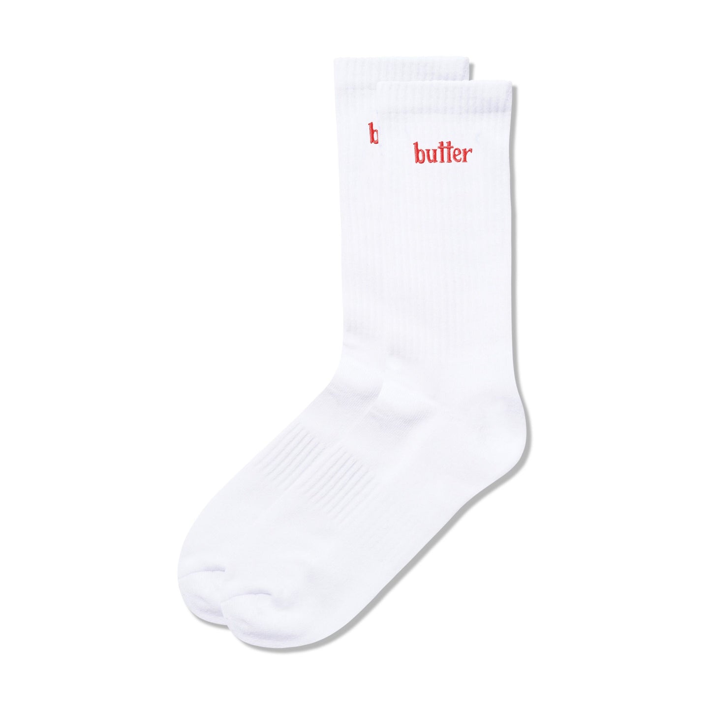 BUTTERGOODS BASIC SOCKS WHITE