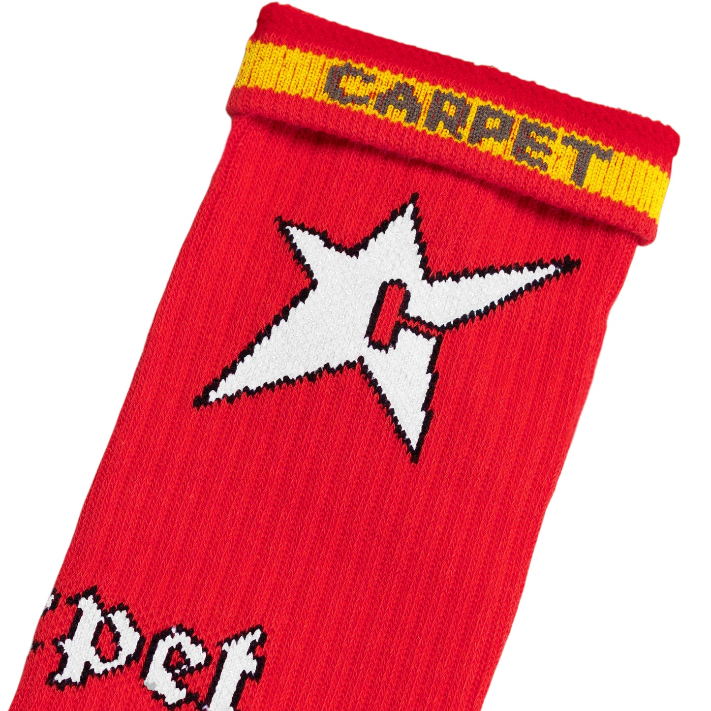 CARPET COMPANY C-STAR SOCKS RED