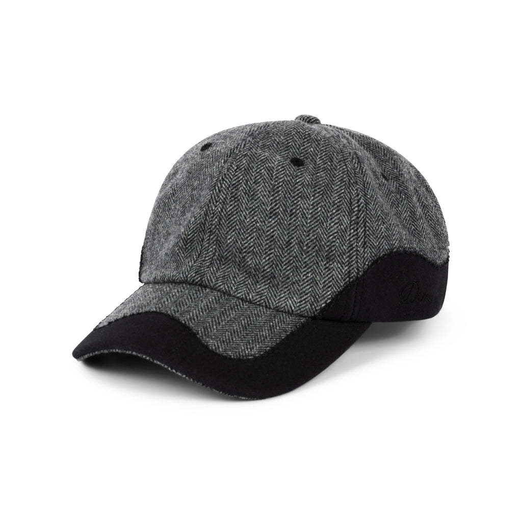 DIME MTL HERITAGE LOW PRO CAP BLACK CONTRAST