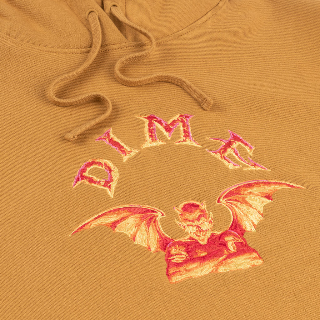 DIME MTL DEVIL HOODIE CARAMEL