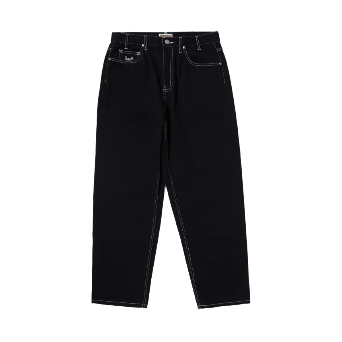 HUF WORLDWIDE CROMER PANT BLACK/WHITE