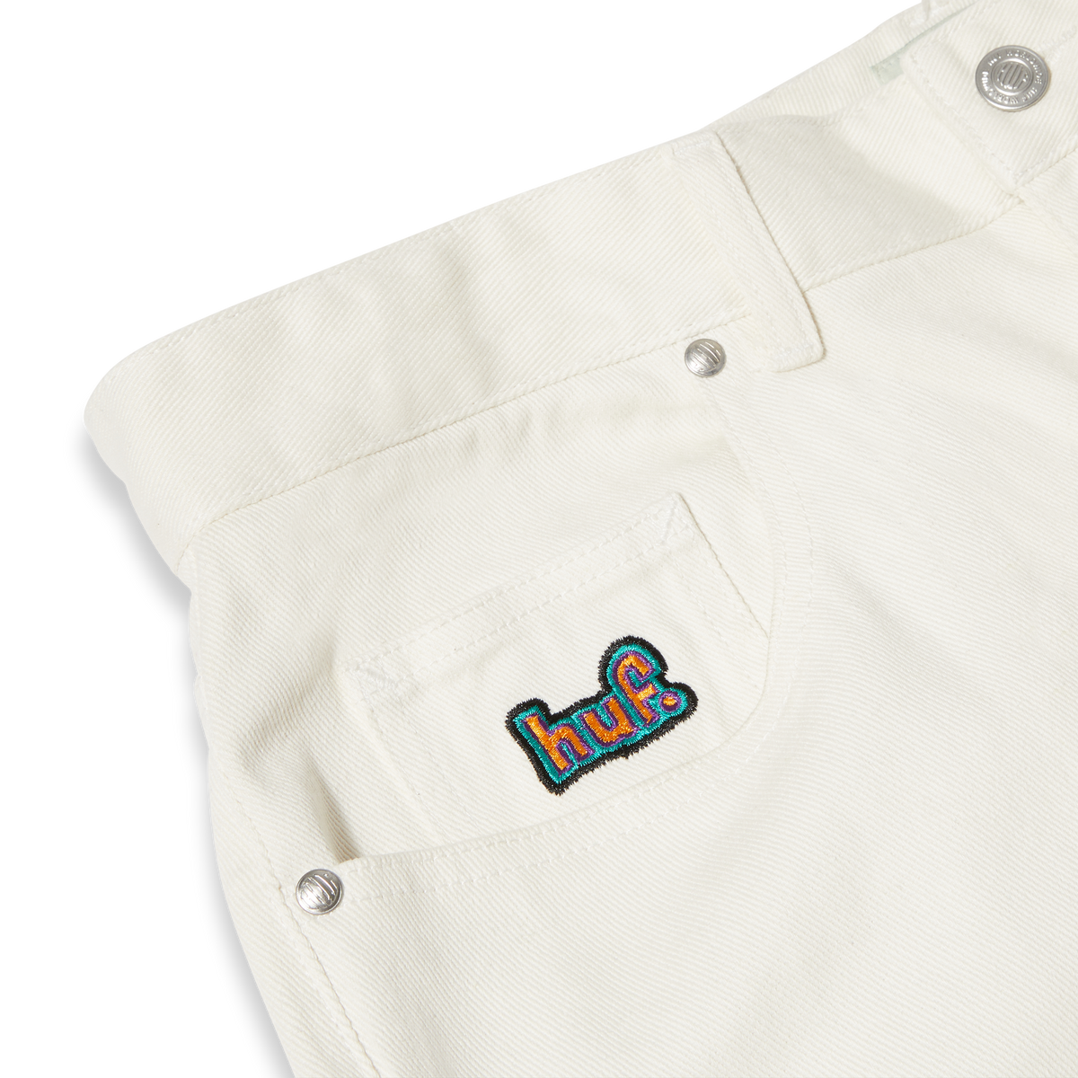 HUF WORLDWIDE CROMER PANT BONE WHITE