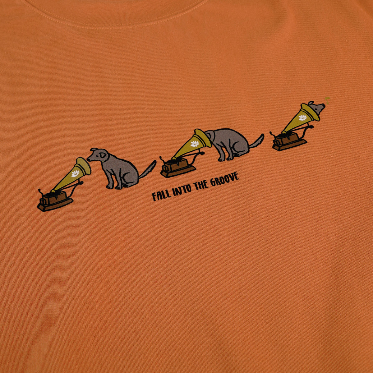 MAGENTA SKATEBOARDS GROOVE TEE ORANGE