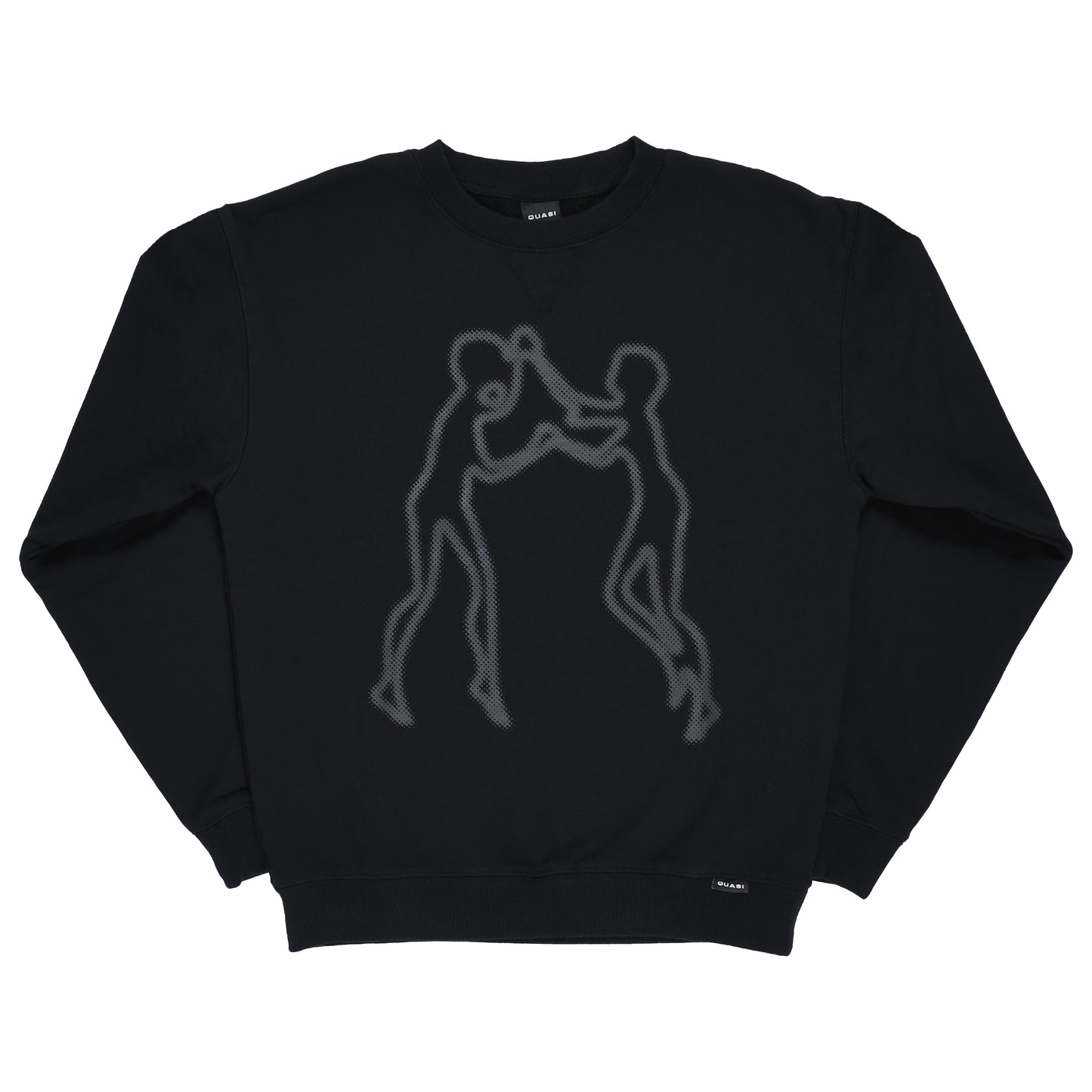 QUASI SKATEBOARDS DANCE CREWNECK BLACK