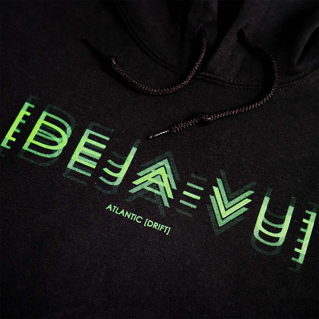 ATLANTIC DRIFT DEJA-VU HOODIE BLACK