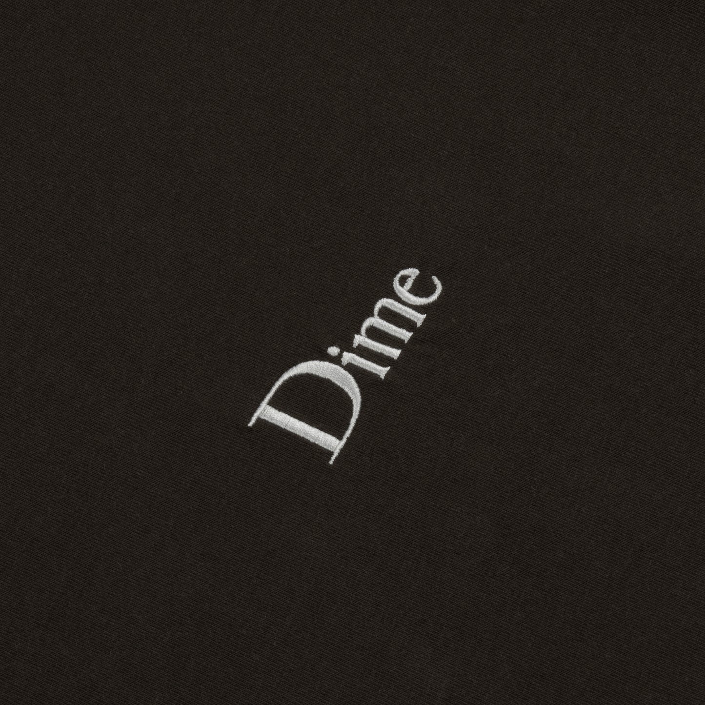 DIME MTL SMALL LOGO TEE VINTAGE BLACK