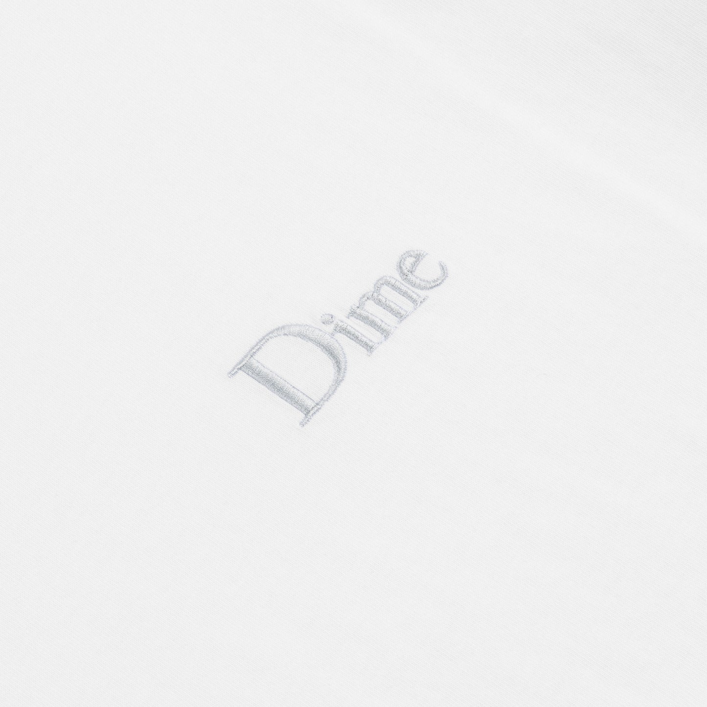 DIME MTL SMALL LOGO TEE WHITE
