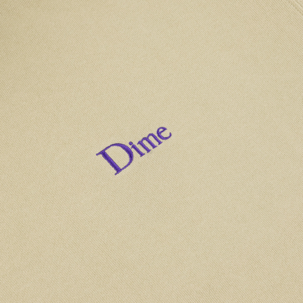 DIME MTL CLASSIC SMALL LOGO HOODIE LIGHT MOSS