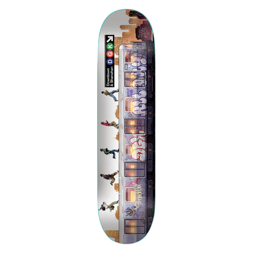 DGK FOOT PATROL SHANAHAN DECK 8.25