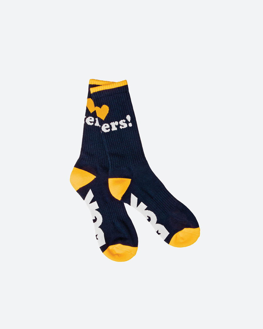 DGK HATERS SOCKS NAVY/YELLOW