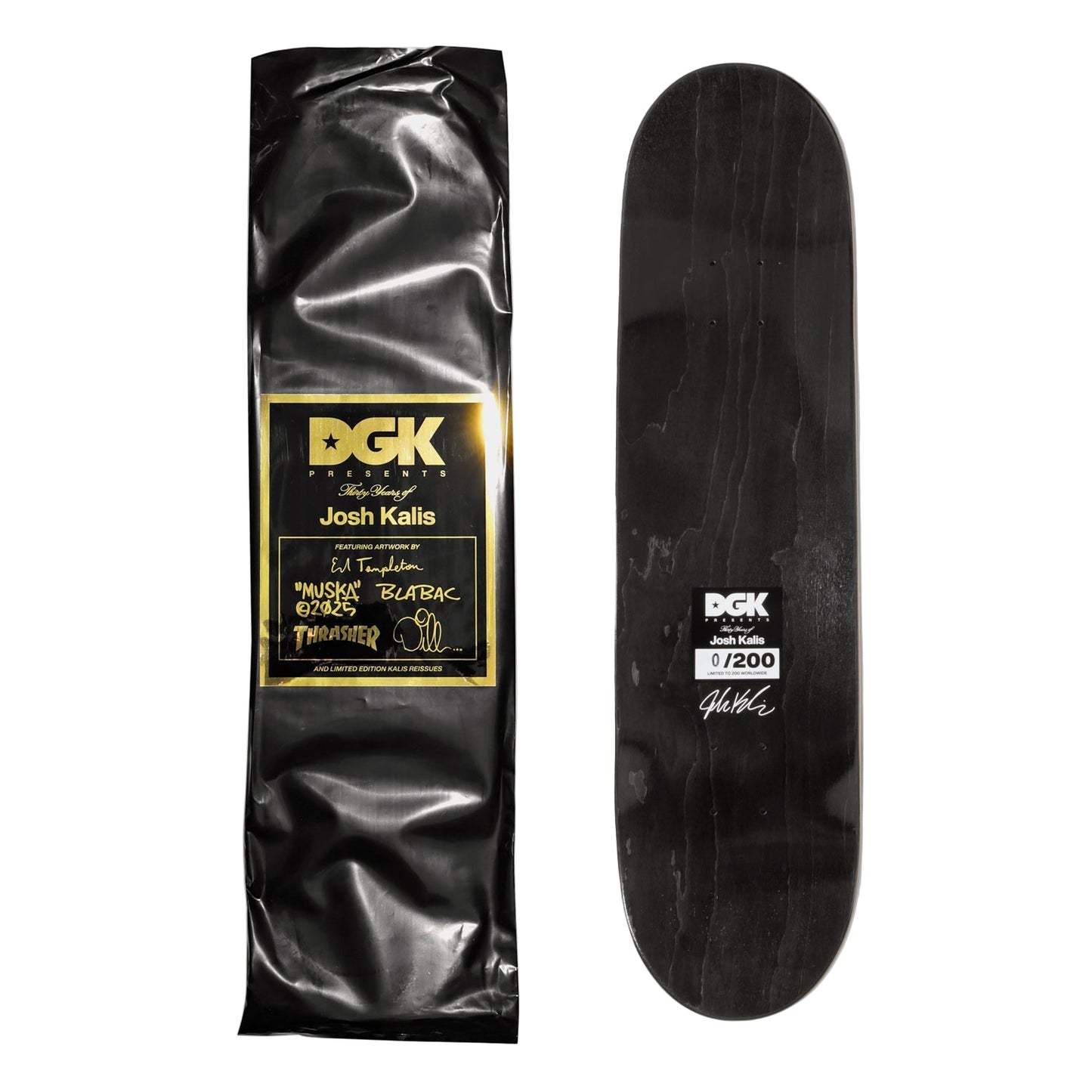 DGK THIRTY YEARS OF JOSH KALIS DECK