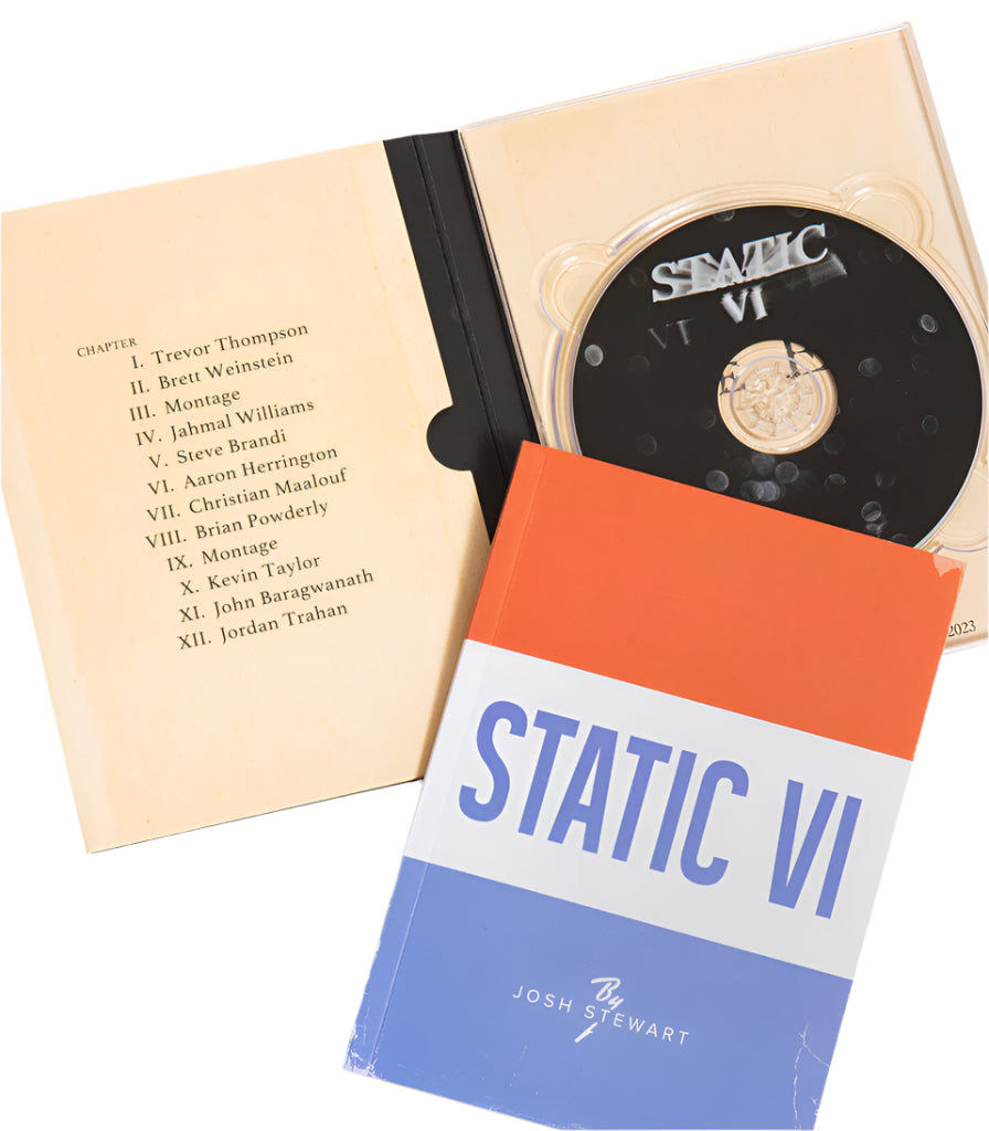 STATIC VI DVD W/ 48 PAGE REMOVABLE BOOKLET