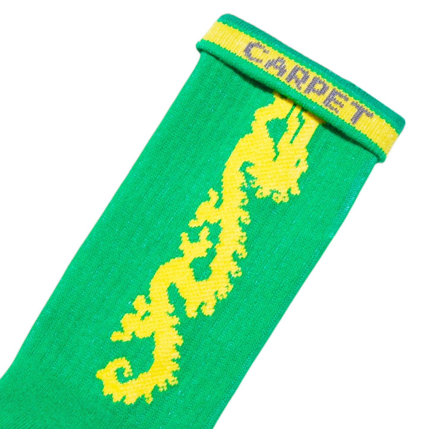 CARPET COMPANY DRAGON SOCK GREEN