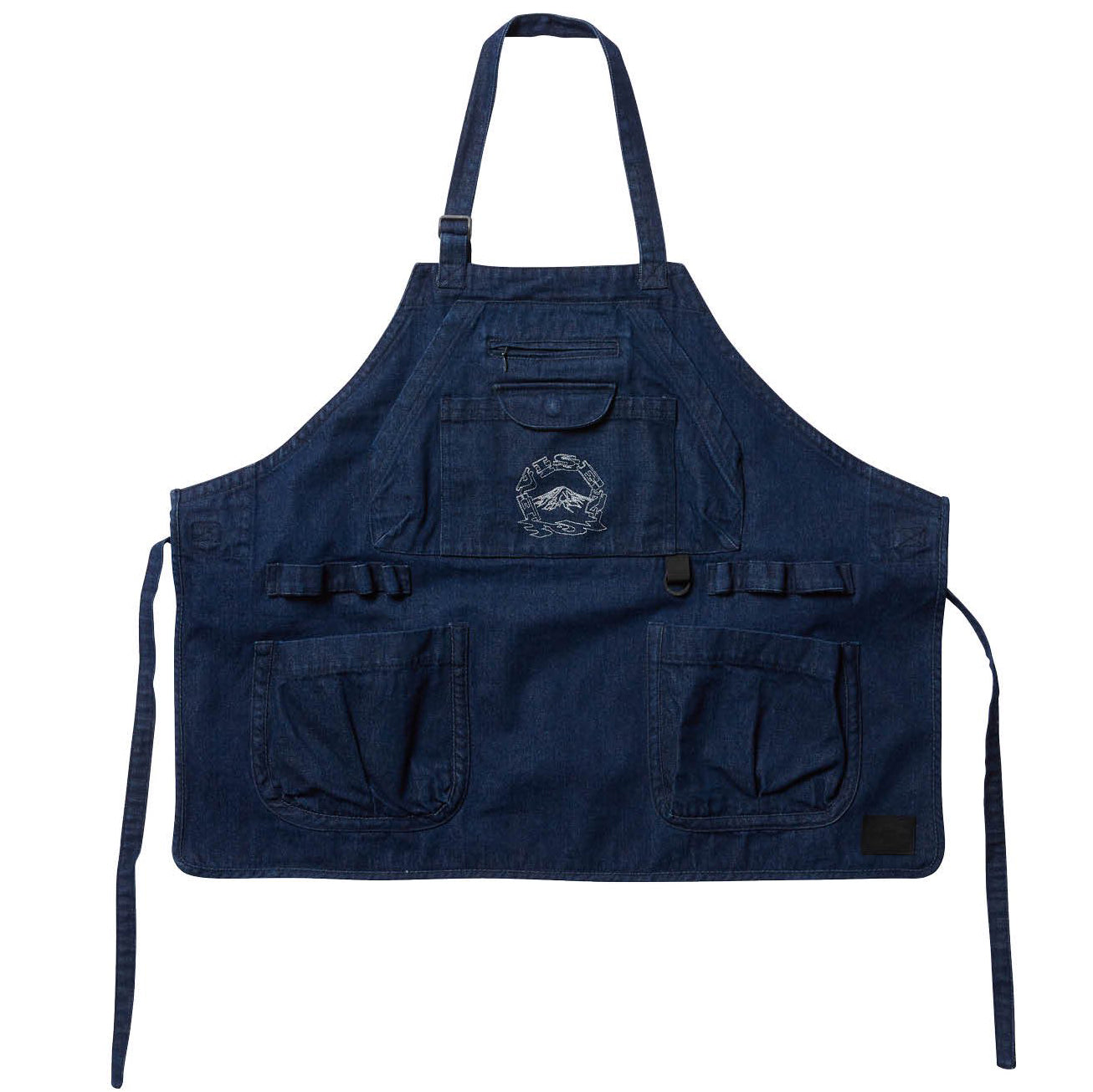 EVISEN SKATEBOARDS EVIREST DENIM APRON INDIGO BLUE