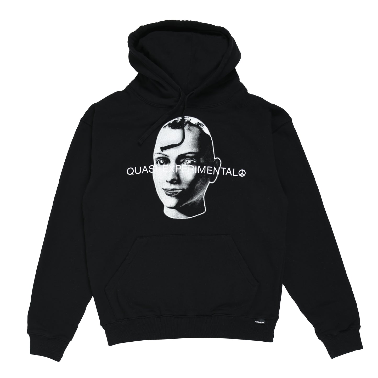 QUASI SKATEBOARDS EXPERIMENTAL HOODIE BLACK