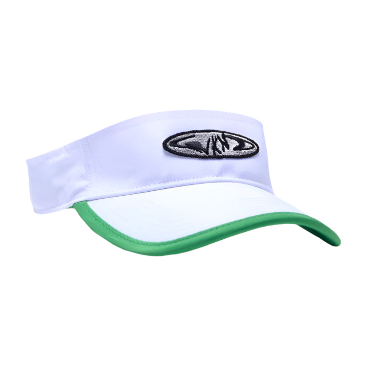 WKND SKATEBOARDS FISHBONE PATCH VISOR WHITE