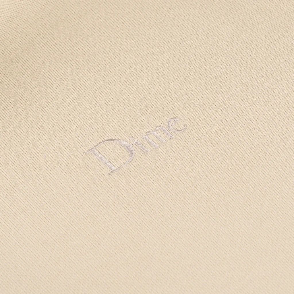 DIME MTL CLASSIC SMALL LOGO HOODIE FOG